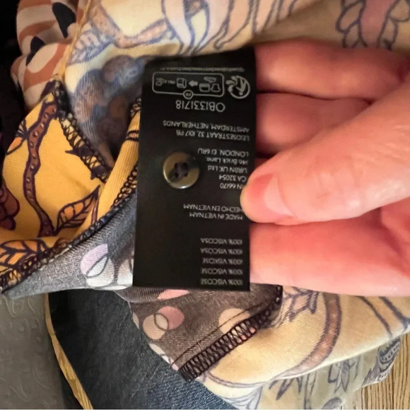 Maeve Anthropologie The Paz Button Down Long Sleeve Top Blouse Woman’s Size XS - Picture 9 of 11